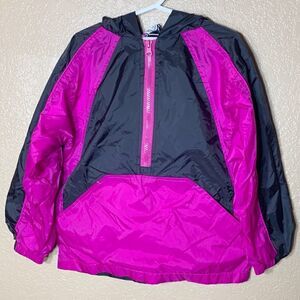 JPI Company vintage girls half zip windbreaker